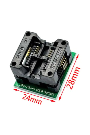 2li Soic8 Yaylı Adaptör Soket Set