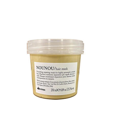 Ekonomik İkili Davines Nounou Besleyici ve Koruyucu Bakım Maskesi 250ml - %100 Orijinal %100 Doğal