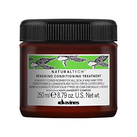 Ekonomik İkili Davines NaturalTech Renewing Yenileyici Saç Kremi 250 ML - %100 Orijinal %100 Doğal