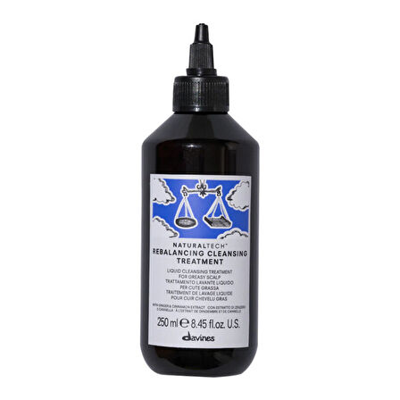 Ekonomik İkili Davines NaturalTech Rebalancing Yağlı Saçlar İçin Bakım 250 ml - %100 Orijinal %100 Doğal