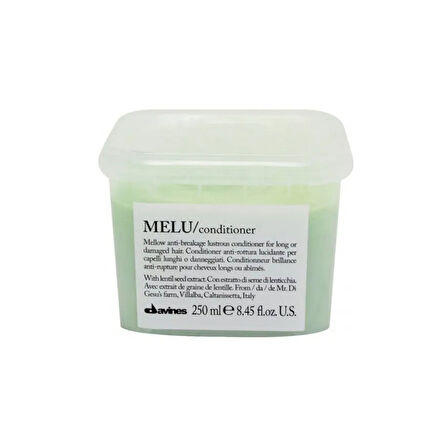 Ekonomik Üçlü Davines Melu Mellow Kırılma Önleyici Parlaklık Kremi 250ml - %100 Orijinal %100 Doğal