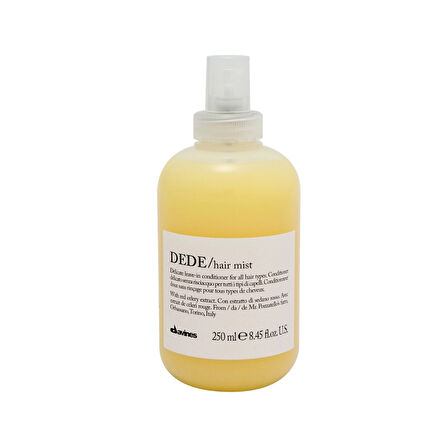 Ekonomik Üçlü Davines Dede İnce Telli Saçları Koruyucu Sprey 250ml - %100 Orijinal %100 Doğal