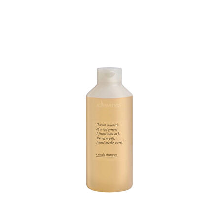 Ekonomik Üçlü Davines A Single Günlük Kullanım için Nemlendirici Şampuan 250ml - %100 Orijinal %100 Doğal