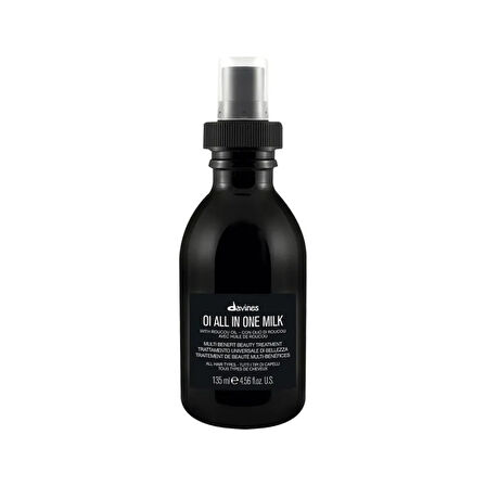 Ekonomik Üçlü Davines OI/OIL All In One Milk Tüm Saç Tipleri için Bakım Sütü 135ml - %100 Orijinal %100 Doğal