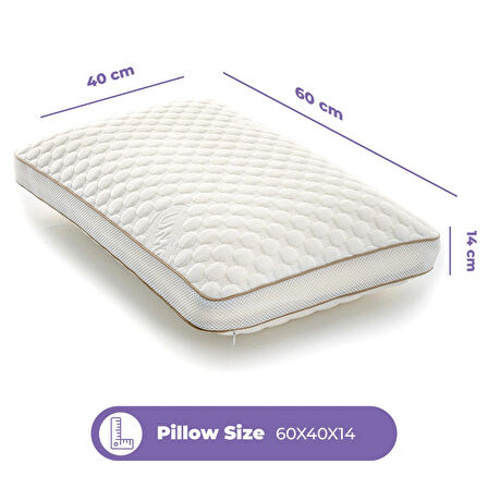 Kolajen Güzellik Yastığı, Ortopedik %100 Orijinal Döküm Visco Ergonomik Visco Yastık