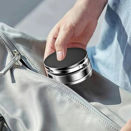 Divex Manyetik Telefon Tutucu Araç İçi 360° Mıknatıslı Stand Gümüş DH-396