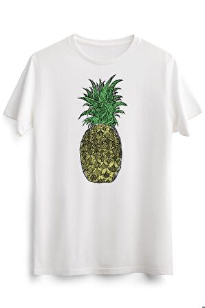 Erkek Beyaz Pineapple Sketch