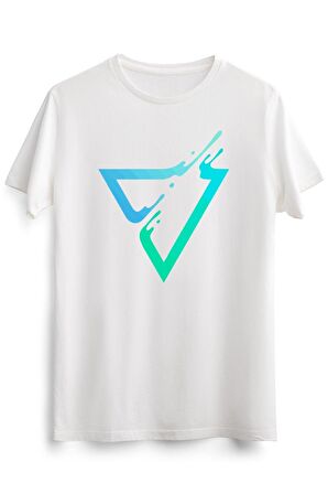 Erkek Beyaz Liquid Triangle