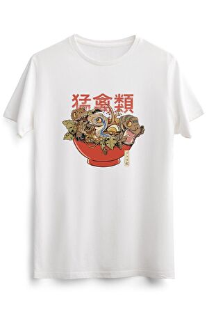 Erkek Beyaz Ramen Raptors