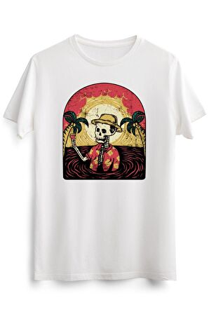 Erkek Beyaz Welcome To My Paradise