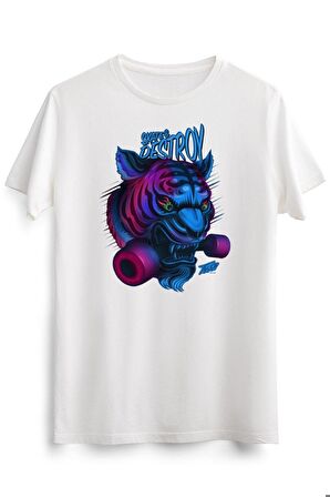 Erkek Beyaz Skate & Destroy