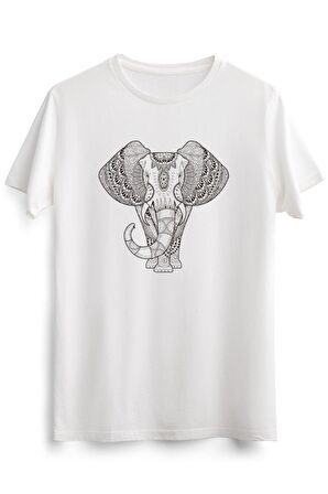 Erkek Beyaz Elephant Drawing