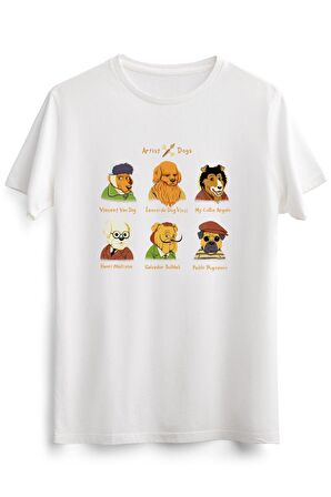 Erkek Beyaz Artist Dogs