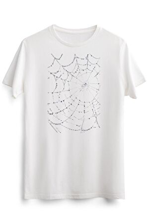 Erkek Beyaz Spider Web
