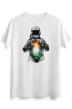 Erkek Beyaz Cosmic Inside - Color Version