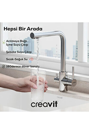 İçme Suyu Çıkışlı Eviye Bataryası DW8700