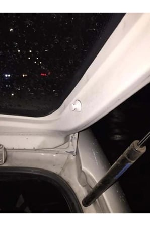 DAEWOO MATIZ BAGAJ KAPAĞI KABLO TUTUCU SİYAH