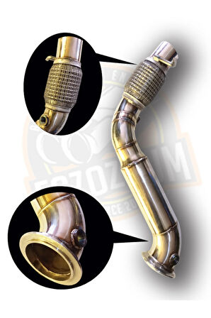 BMW F30 3.20 N13 DOWNPIPE SPİRALLİ 2009 > 2016 BENZİNLİ 170 HP / 184 HP