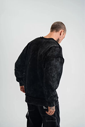 Asimetrik Kesim Oversize Sweatshirt