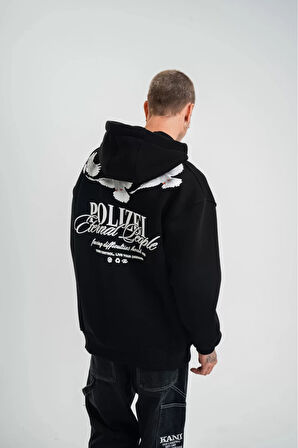 Sırt ve Göğüs Baskılı Sweatshirt