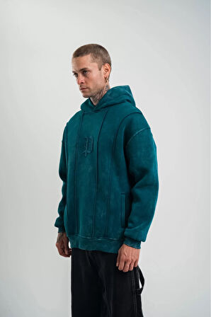 Nakışlı Oversize Sweatshirt