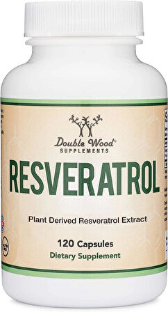 Double Wood 50% Trans Resveratrol Polygonum Root Healthy Aging 500mg 120 Caps