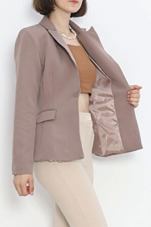 Blazer Ceket Vizon - 18851.1247.