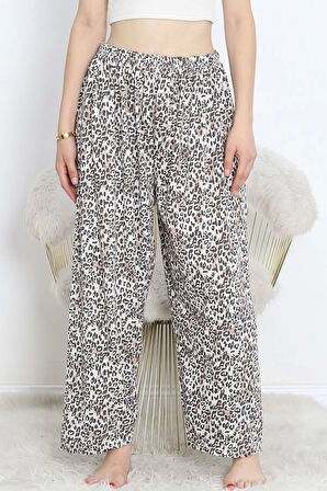 Büyük Beden Pijama Altı Leopar - 17102.1048.