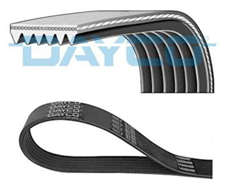 Dayco 6PK1073S Kanallı V Kayışı Mercedes X253 15-19 W205 14-W213 16-C238 16-R172 15- A0039935396