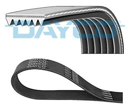 Dayco 6PK2275 Kanallı V Kayışı W202 98-00 W210 99-02 Sprinter 00-06 Vito W639 03- A0129970792
