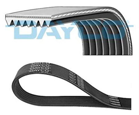 Dayco 7PK1473 Kanallı Kayış BMW Z4 E89 09-16 Toyota Hiace HiIux 01-05 Dyna 11-14 11287580438
