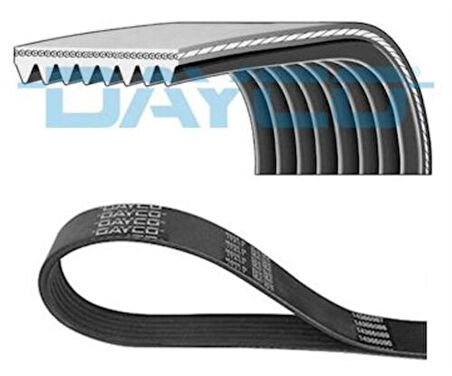 Dayco 8PK1395HD Kanallı Kayış- Ford Cargo 2524-3230 Mercedes 613D 614D 615D 616D 618D Vario 4.2TD 12V 96-BMC Fatih 16 222 20 3533 2C468620BA