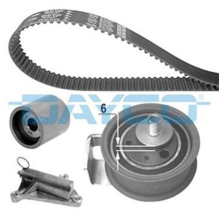 Dayco KTB405 Eksantrik Set Gergi Pistonu Passat 1.8 20V 97-94843 AEB ADR Afy Ajl APU APT Arg KTB405