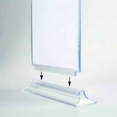 Upright A4 Masaüstü Şeffaf Föylük Broşürlük Fiyatlık 25li Paket
