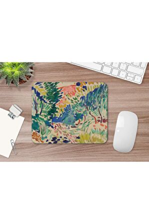  Matisse Mouse Pad, Diktörgen Mousepad, Mause Pad, Ofis Mausepad, Kaymaz Taban