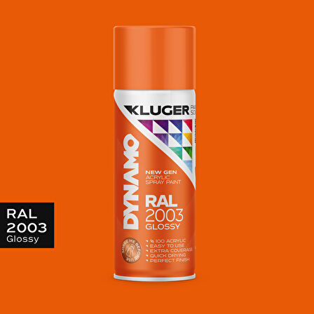 Kluger Turuncu Spey Boya RAL 2003