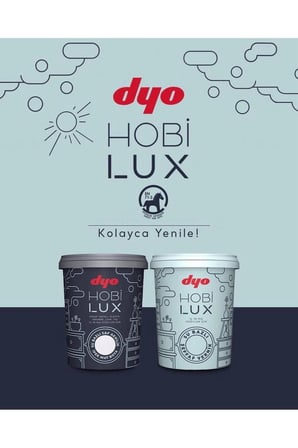 Hobilux Siyah Su Bazlı Saf Akrilik 0,4 lt Hobi Boyası ( 0020 - siyah )