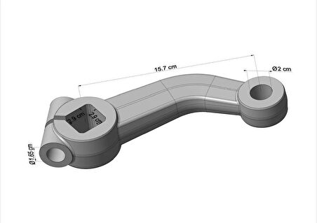 SİLİNDİR KOLU SAĞ (Erkunt) (DYPER-86)