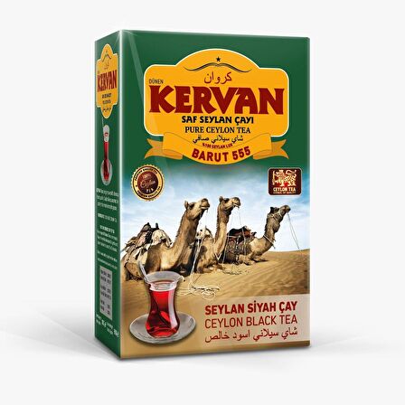 Kervan Saf Seylan Çayı Barut 555 (Yeşil)