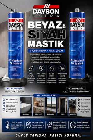 Dayson MASTİK ( SİYAH/BEYAZ