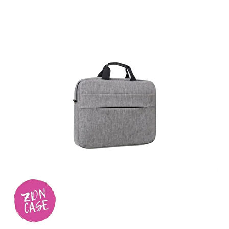 MacBook Air 15" (M4) Gri Unisex Şık ve Koruyucu Omuz Askılı Laptop Çantası
