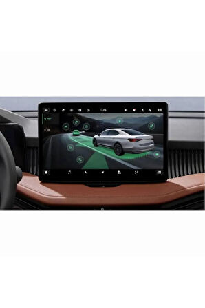 Skoda Superb 13 inç Uyumlu Multimedya Navigasyon 9H Nano Ekran Koruyucu