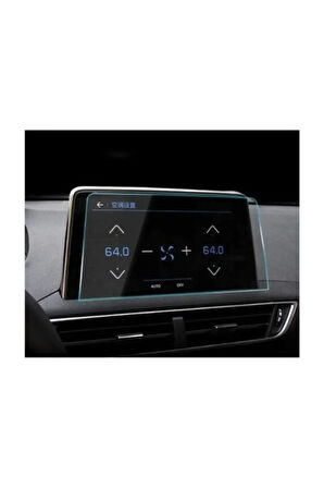 Peugeot 3008 Allure 2024 Multimedya İle Uyumlu 9H Nano Ekran Koruyucu Film