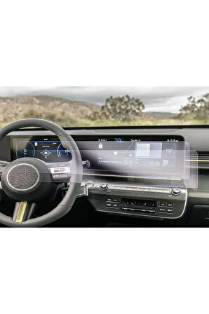 Hyundai Kona 2024 Gösterge Panel ve Bilgi Ekranı Uyumlu 9H Nano Ekran Koruyucu