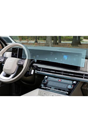 Hyundai Yeni Tucson Hibrit Gösterge Panel ve Bilgi Ekranı Uyumlu 9h Nano Ekran Koruyucu 2024