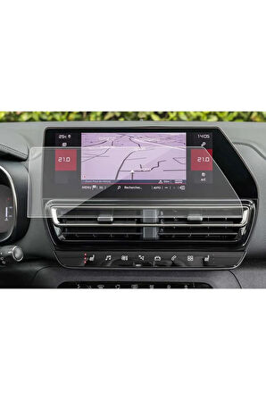Citroen C5 Aircross 10'' Navigasyon Ekran Koruyucu Nano Makyajlı Kasa Nano Film