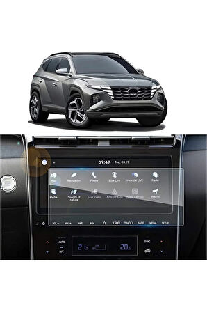 Hyundai Tucson 2021 10.25 Inç Multimedya Ekran Koruyucu Nano Film