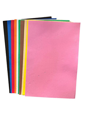 Renkli EVA 20x30 cm – 10’lu El İşi & Hobi Seti