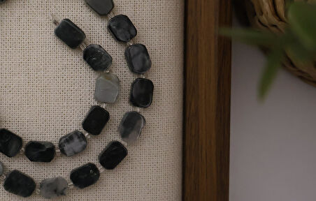 DİKDÖRTGEN KESİM RUTİL KUVARS 8X12 MM DOĞAL TAŞ DİZİ- YÜKSEK KALİTELİ DOĞAL TAŞ