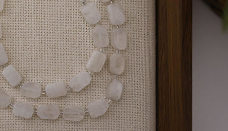 DİKDÖRTGEN KESİM AY TAŞI 8X12 MM DOĞAL TAŞ DİZİ- YÜKSEK KALİTELİ DOĞAL TAŞ